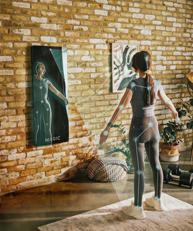 Magic AI Fitness Smart Mirror