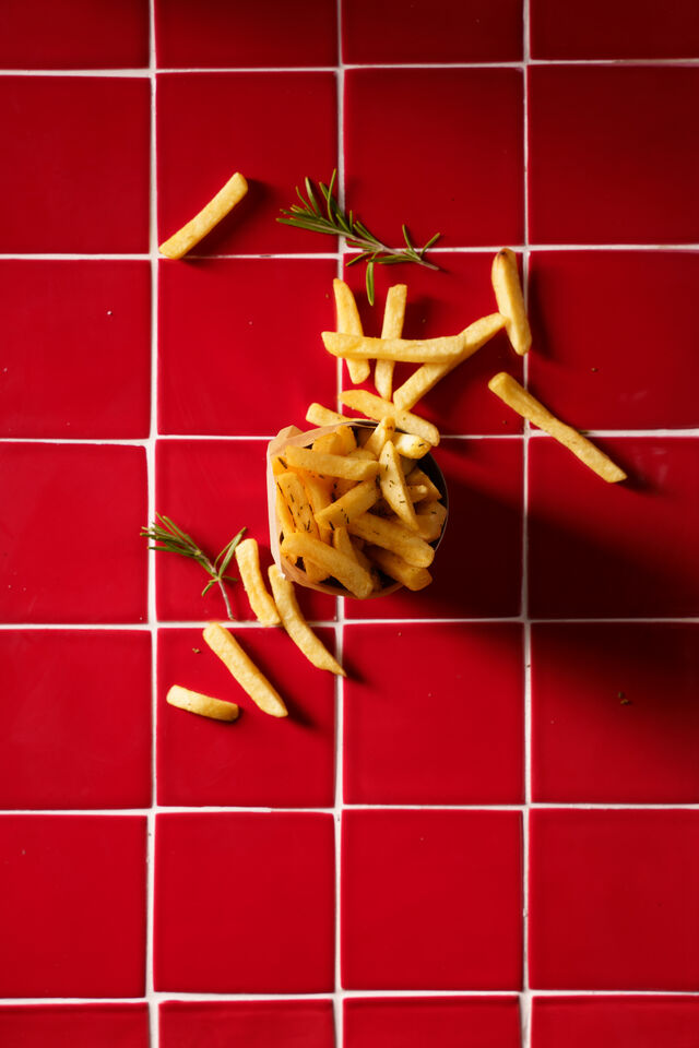 Batatas fritas com alecrim