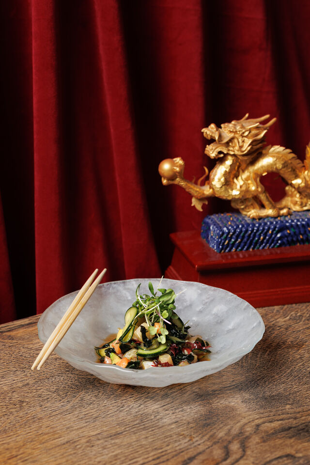 Sunomono de peixe, nova opção de entrada do menu "Express Lunch" no JNcQUOI Asia, em Lisboa