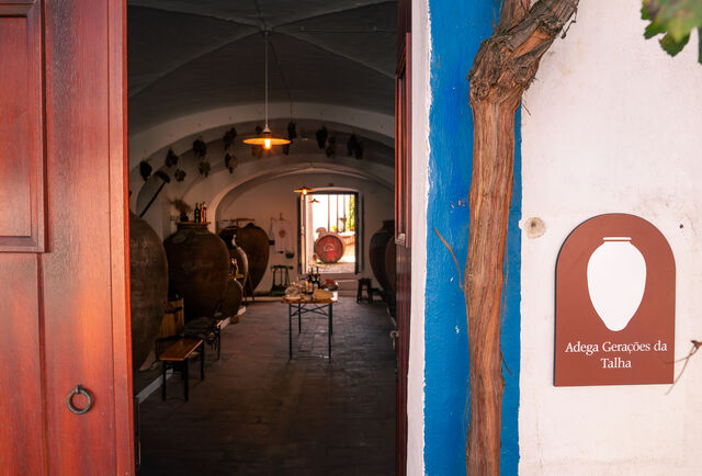 Adega Gerações da Talha, em Vila de Frades