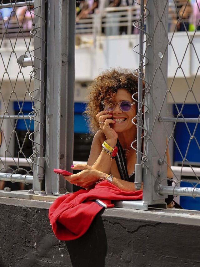 Ana Brito e Cunha no Autódromo do Estoril 
