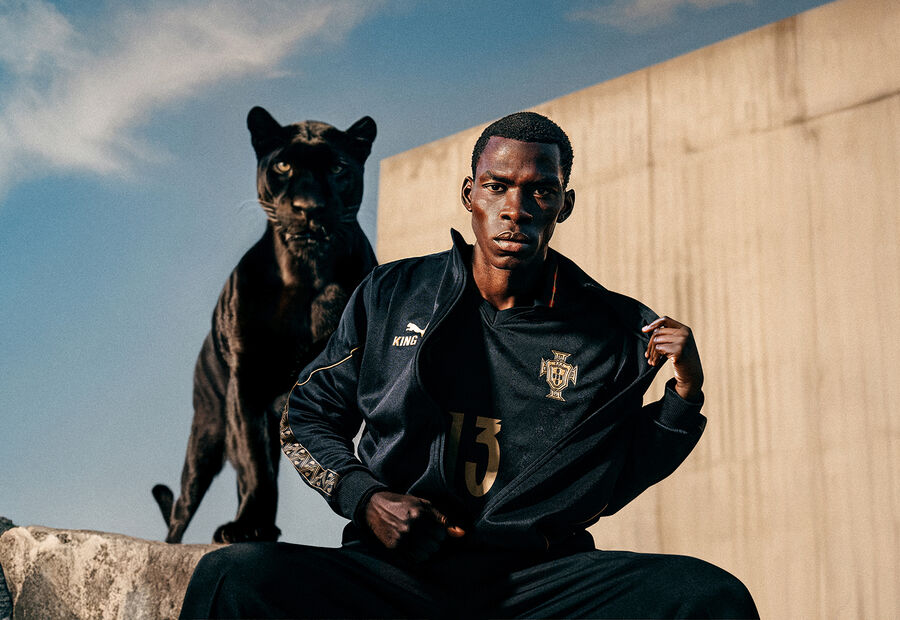 A Puma lança equipamento em homenagem a Eusébio