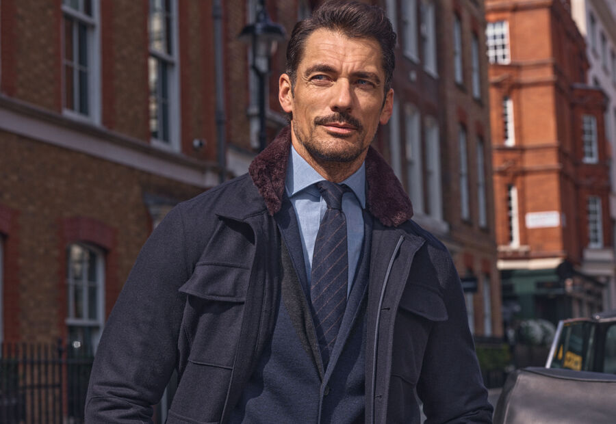 David Gandy: “Aconselho sempre os homens a vestirem-se para si próprios e a não seguirem tendências.”