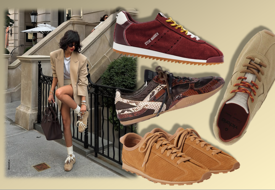 O retro está de volta! 20 ténis que as influencers adoram