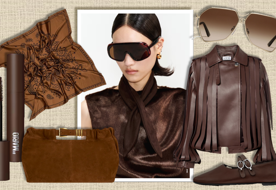 A cor do momento. Como combinar looks em castanho neste outono-inverno