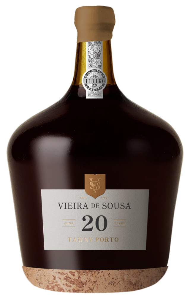 Vinho do Porto Tawny 20 anos, Vieira de Sousa, produzido no Douro