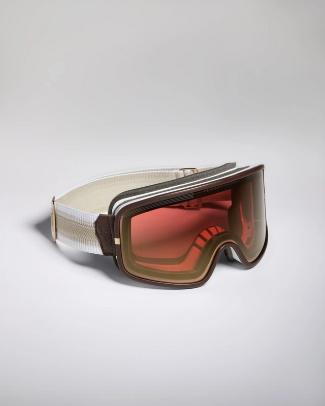 Brunello Cucinelli, Ski goggles with extra lens, €1400.