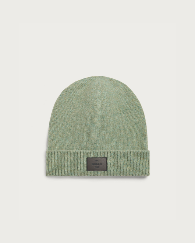Berluti, Beanie with Leather Detail, €360.