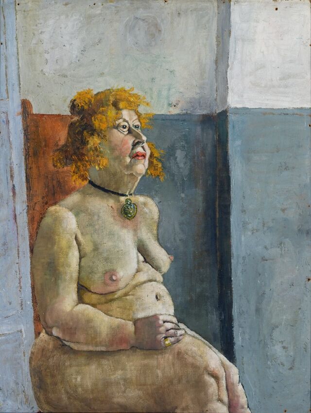 Pintura de modelo, 1954 