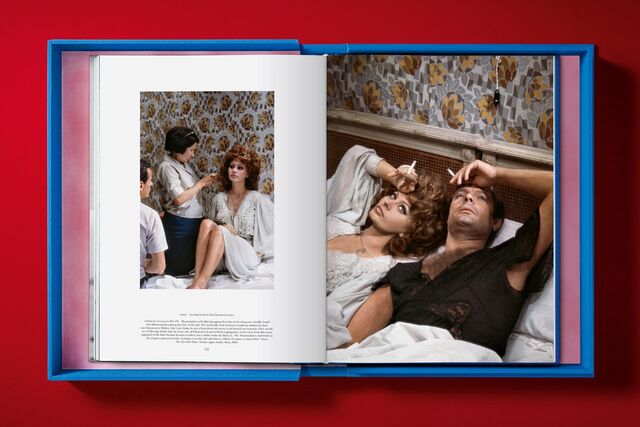 Sophia Loren e Marcello Mastroianni em "Matrimónio à Italiana", Roma, 1964.
