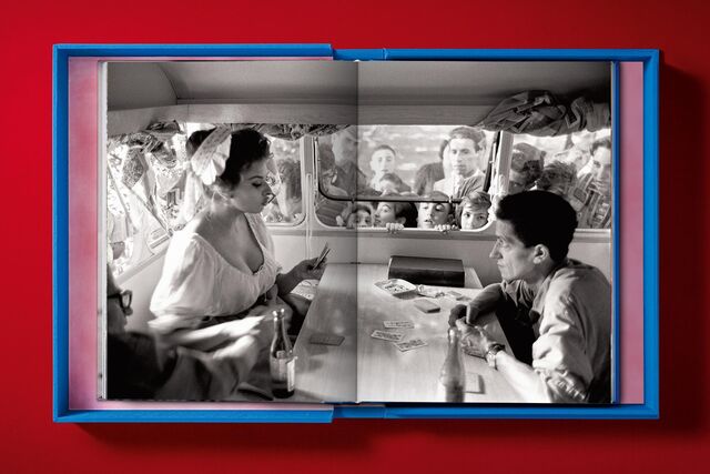 Sophia Loren e Alfred Eisenstaedt num livro da Taschen
