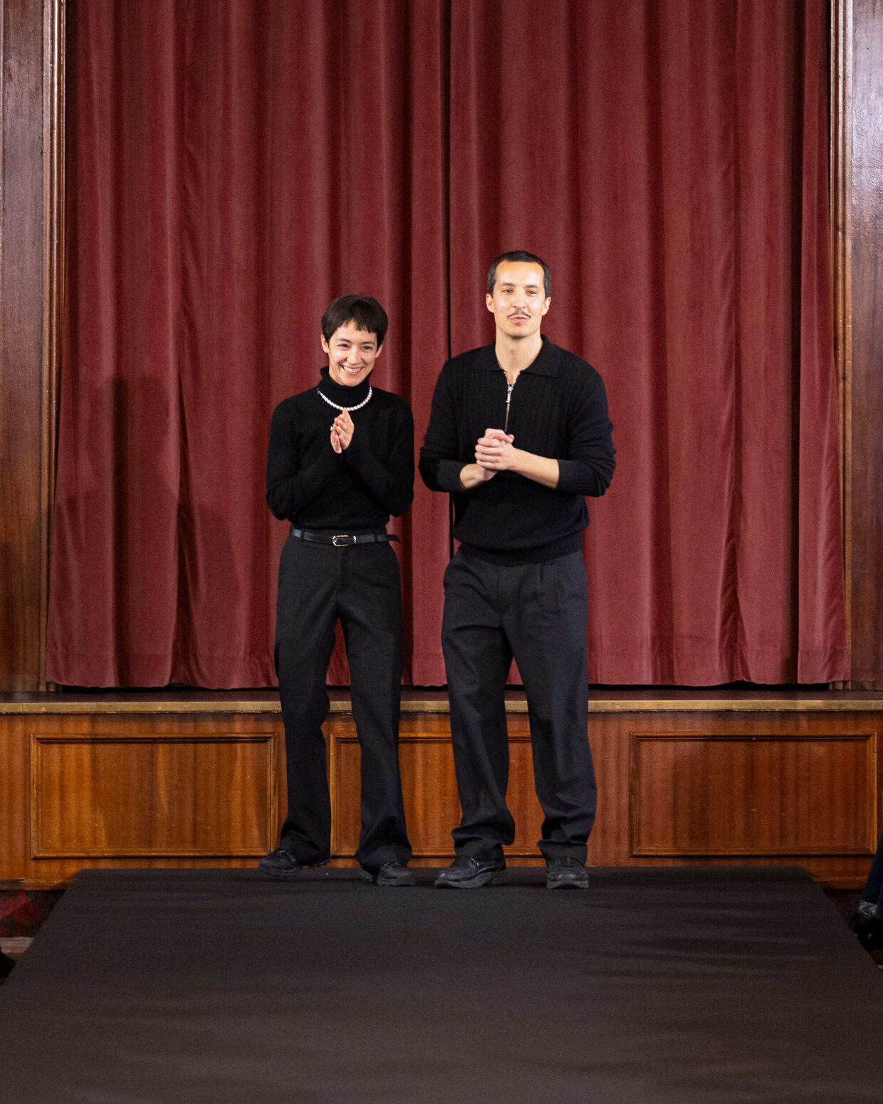 Inês Amorim e Reid Baker