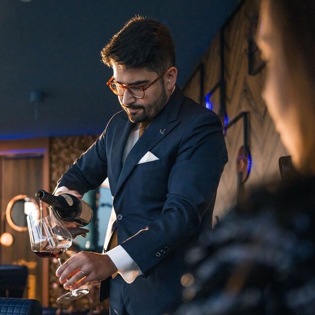 Marc Pinto, Head Sommelier no Fifty Seconds 