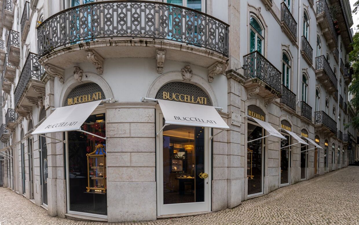 Buccelatti, agora no nºumero 215 da Avenida da Liberdade